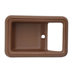 MANIJA INTERIOR NS 720 81-93 SOLO BISEL CAFE PLASTICO TWN HUSHAN 80682-01W01 Derecho/Izquierdo Delantera