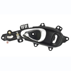 MANIJA INTERIOR CR PT CRUISER 01-10 CON HOYO PARA SEGURO NEGRA/CROMO PLASTICO TWN HUSHAN SB97XDVAD Izquierdo Delantera