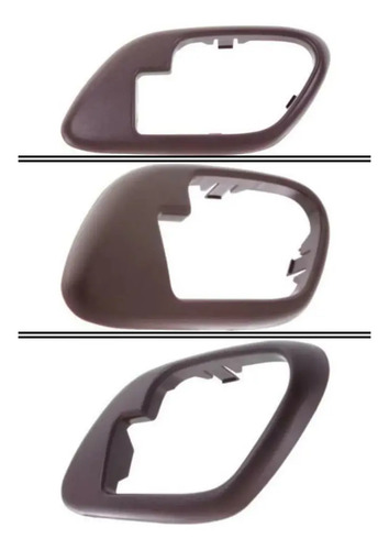 95-99 Chevrolet Tahoe Bisel Manija Interior Tinto Derecho