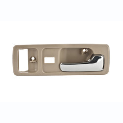 MANIJA INTERIOR HD ACCORD 2P COUPE 90-93 CON HOYO PARA SEGURO SEGURO ELECTRICO BEIGE/CROMADA PLASTICO TWN HUSHAN 72125-SM2-013ZJ Derecho Delantera