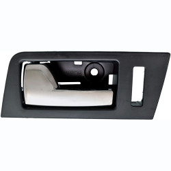 MANIJA INTERIOR FD ESCAPE 08-12/FOCUS USA TYPE MZ TRIBUTE MR MARINER 08-11 CON HOYO PARA SEGURO NEGRA/CROMO PLASTICO TWN HUSHAN 8L8Z-7822601-BF Izquierdo Delantera