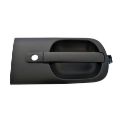 MANIJA EXTERIOR DG H100 VAN 11-18 HY STAREX 11-20 CON HOYO PARA LLAVE LISA NEGRA PLASTICO TWN HUSHAN 82660-4H000CA Derecho Delantera