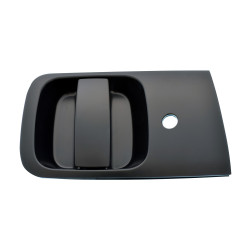 MANIJA EXTERIOR DG H100 VAN 11-18 HY STAREX 11-20 CON HOYO PARA LLAVE LISA NEGRA PLASTICO TWN HUSHAN Derecho Puerta corrediza