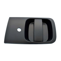 MANIJA EXTERIOR DG H100 VAN 11-18 HY STAREX 11-20 CON HOYO PARA LLAVE LISA NEGRA PLASTICO TWN HUSHAN Izquierdo Puerta corrediza