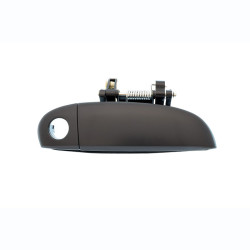 MANIJA EXTERIOR HY I10 12-14 CORRUGADA NEGRA PLASTICO TWN HUSHAN 82660-0X000-CA Derecho Delantera
