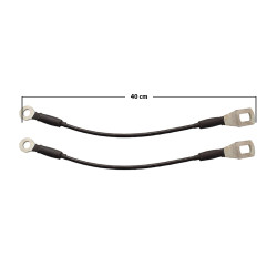 CABLES DE TAPA TY TACOMA 93-04 JUEGO 40 CM TWN MEX HUSHAN 65770-04030 Derecho/Izquierdo