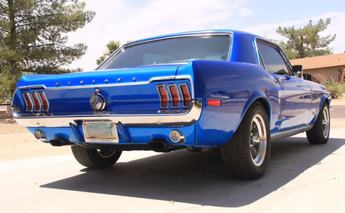 68-73 Ford Mustang Cilindro Para Cajuela Con 2 Llaves