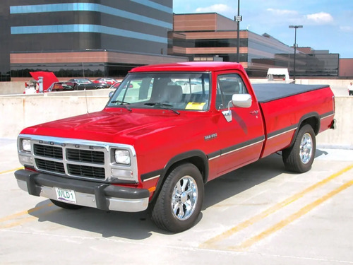 80-93 Dodge Pick Up Ram Par Seguro Para Aleta Vidrio 2 Pzs