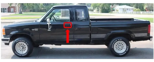 83-92 Ford Ranger Par Manijas Exteriores Color Negro 2 Pzs.