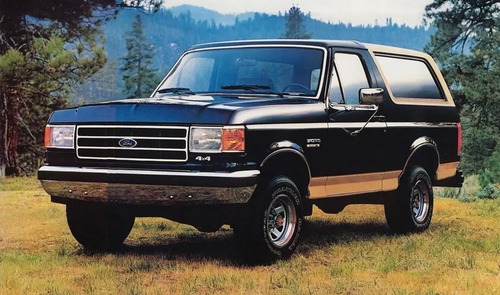 87-91 Ford Bronco Chicote Con Jaladera Para Cofre