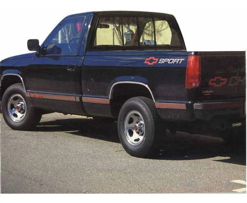 88-98 Chevrolet Cheyenne 454ss Rollo Moldura Lateral 8 Mts.