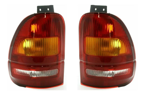 95-98 Ford Windstar Par Calaveras Traseras 2 Piezas