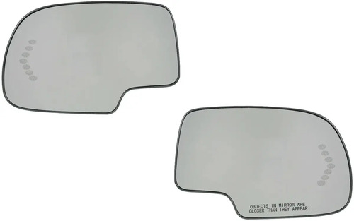 00-06 Tahoe Lunas Espejo Direccional Tipo Original 2 Piezas