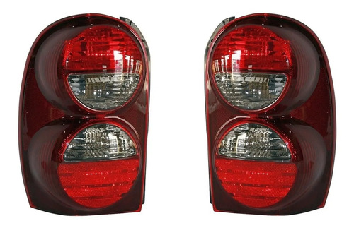 05-07 Jeep Liberty Par Calaveras Traseras 2 Piezas