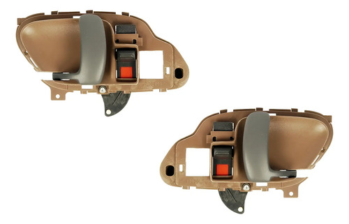 95-98 Gmc Sierra Par Manijas Interiores Beige 2 Piezas