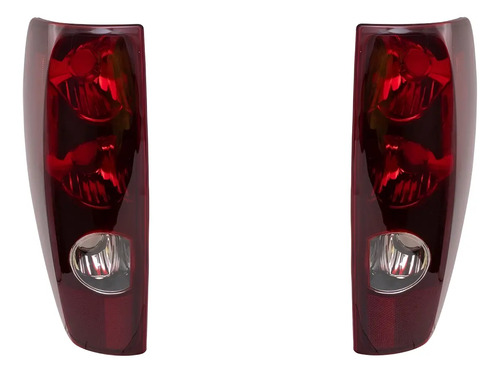 04-12 Gmc Canyon Par Calaveras Traseras 2 Piezas