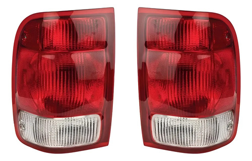 2000 Ford Ranger Par Calaveras Traseras Sin Arnes 2 Piezas