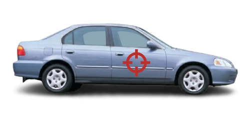 96-00 Honda Civic Sedan Elevador Manual Delantero Derecho