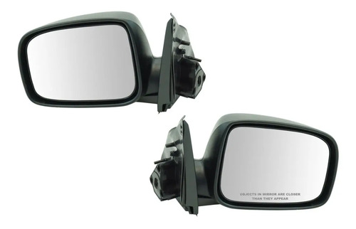 04-12 Gmc Canyon Par Espejos Electricos Corrugados 2 Piezas