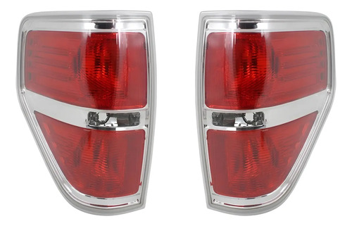 09-14 Ford Lobo Par Calaveras Traseras Sin Foco 2 Piezas