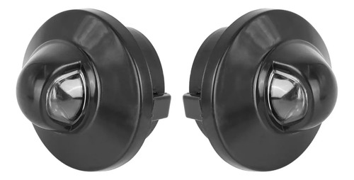 90-96 Ford Bronco Luz Placa Trasera Color Negro 2 Piezas