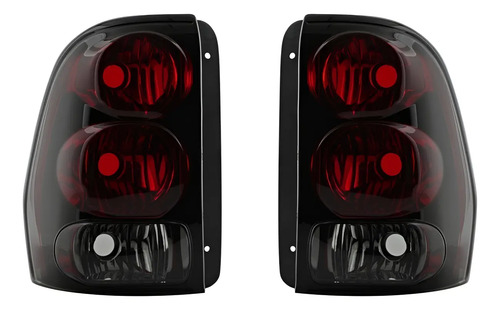 02-09 Chevrolet Trailblazer Par Calaveras Traseras 2 Piezas