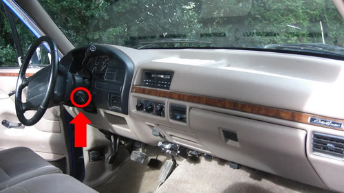 92-96 Ford F150 Cilindro Encendido Con Llaves Color Negro