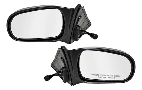 96-00 Honda Civic Sedan Par Espejos Manuales 2 Piezas