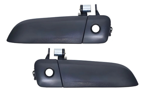 06-19 Hiace Par Manijas Exteriores Negras Delanteras 2 Pzs