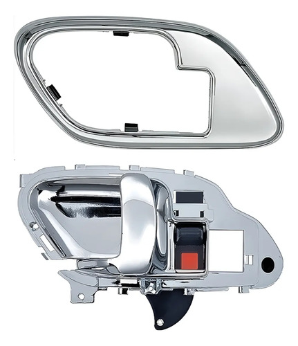 95-98 Cheyenne Manija Interior Bisel Izquierdo Todo Cromada