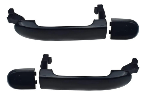 07-17 Nissan Tiida Par Manijas Exteriores Traseras Lisas
