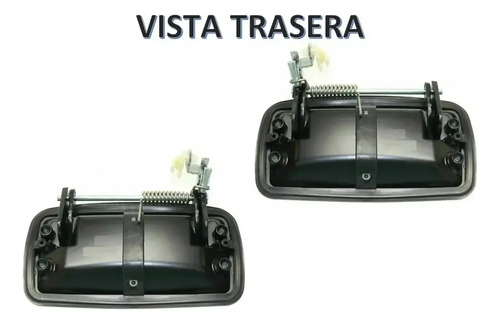 94-01 Jimmy Manijas Exteriores Traseras Corrugadas Metal Neg