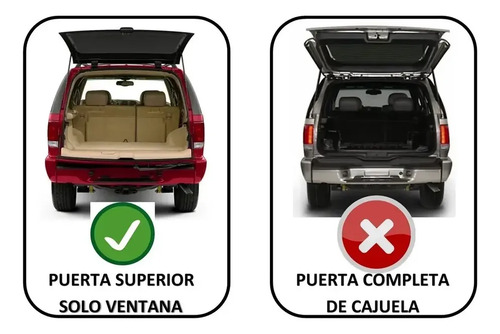 95-04 Chevrolet Blazer Amortiguadores Ventana Cajuela 2 Pzs.