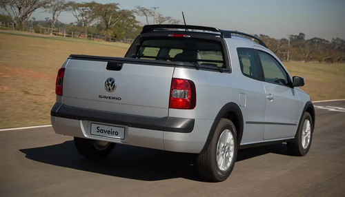 08-16 Vw Saveiro Manija Tapa Trasera Con Cilindro Y Llaves N