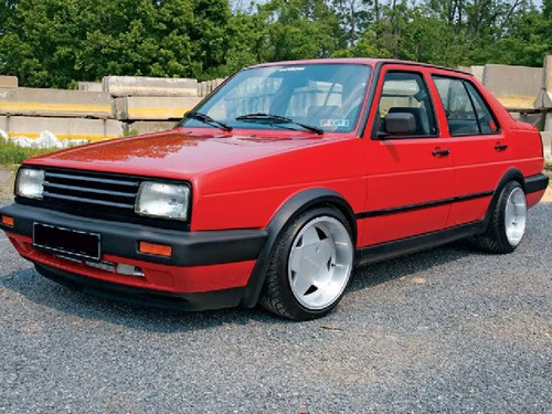 88-92 Vw Jetta A2 Juego Manijas Interiores + Biseles 4 Pzs D