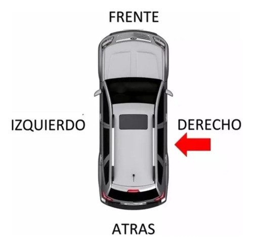 99-08 Chevrolet Tracker Manijas Interiores Gris Derechas 2ps