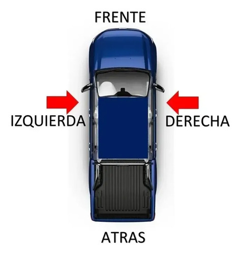 89-95 Toyota Pick Up Camioneta Par Manijas Interiores Gris D