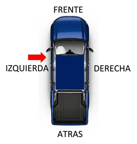 86-08 Nissan D21 Estaquitas Manija Exterior Cromada Izq Dela