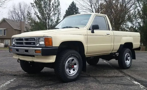 84-88 Toyota Pick Up Manija Interior Color Azul Derecho Dela