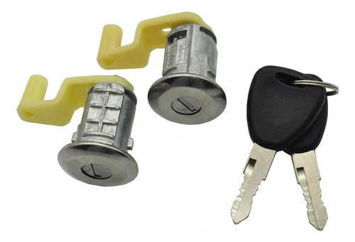 02-10 Renault Clio Chapas Para Puertas Con Llaves Generico