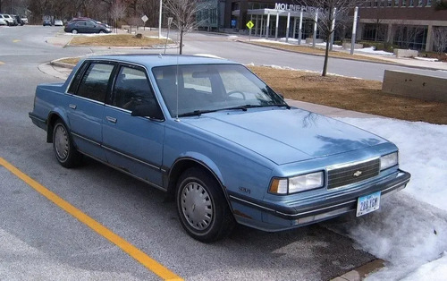 82-90 Chevrolet Celebrity Chapa Para Cajuela Llaves Cromado