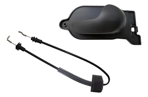 04-12 Ecosport Manija Interior Negra + Chicote Delantero