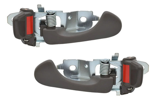 97-08 Montero Sport Par De Manijas Interiores Cafe 2 Piezas