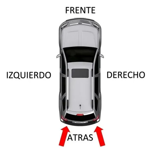 11-16 Chrysler Town & Country Amortiguadores Cajuela 2 Pzs.