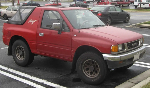 89-94 Isuzu Amigo Par Manijas Interiores Gris 2 Piezas Delan