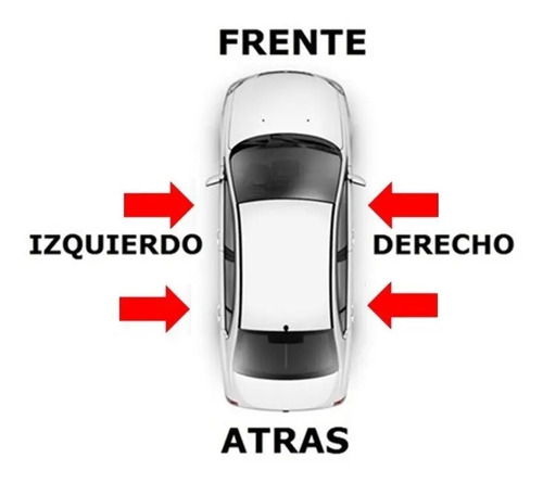 01-02 Ford Fiesta Ikon Par De Manijas Interiores 2 Piezas De