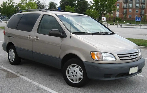 98-03 Toyota Sienna Chapas Con Llaves Puertas Delanteras