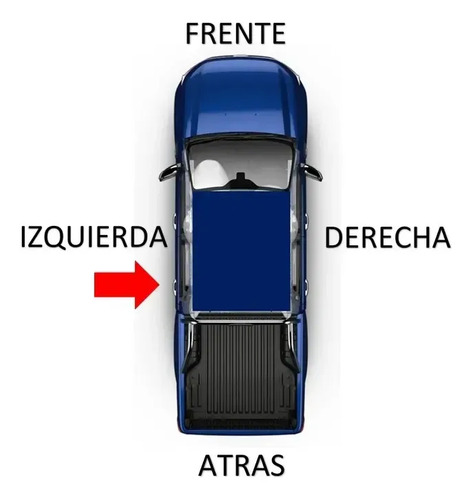 98-12 Ford Ranger Manija Puerta Cabina Extendida Izquierda T
