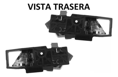 06-09 Pontiac G3 Par Manijas Interiores Cromadas 2 Piezas De