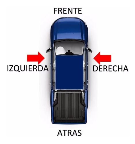 88-98 Chevrolet Silverado Contra Chapa Cerradura 2 Piezas